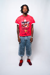 Simply 100 "3/4s Denim" Short